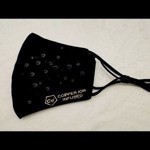 2 PCs Copper Infused Face Cover Reusable